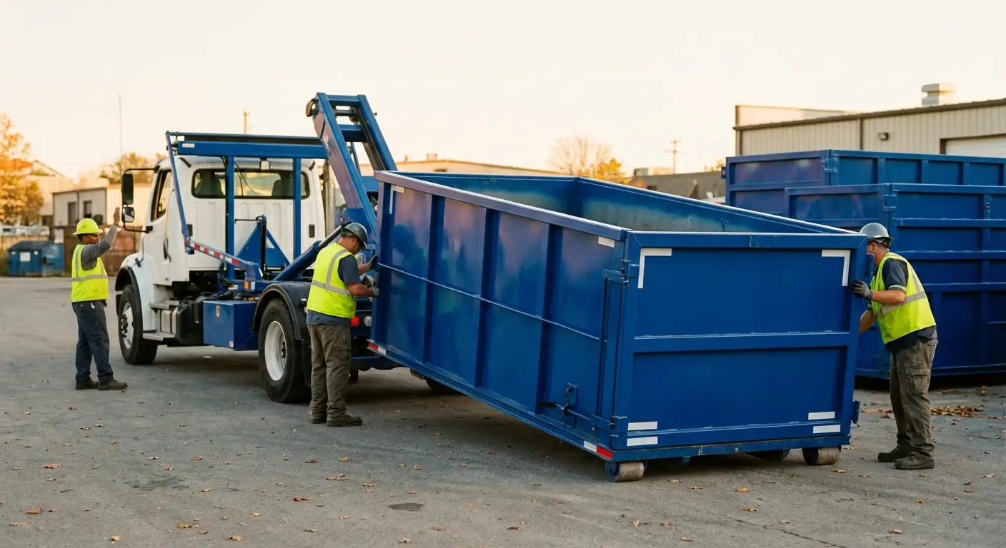 Commercial waste management and dumpster rental logistics in Niceville, FL