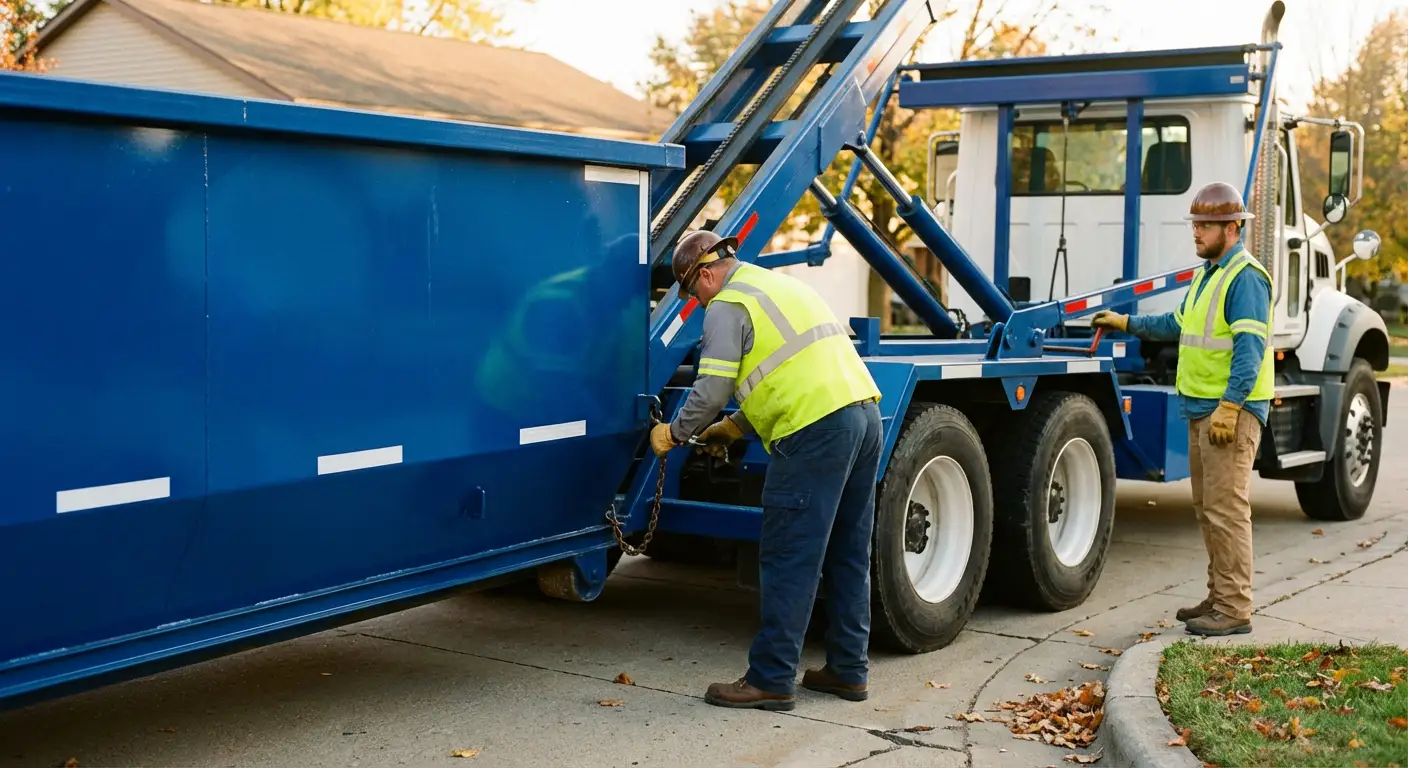 Dumpster delivery safety protocols in Niceville, FL