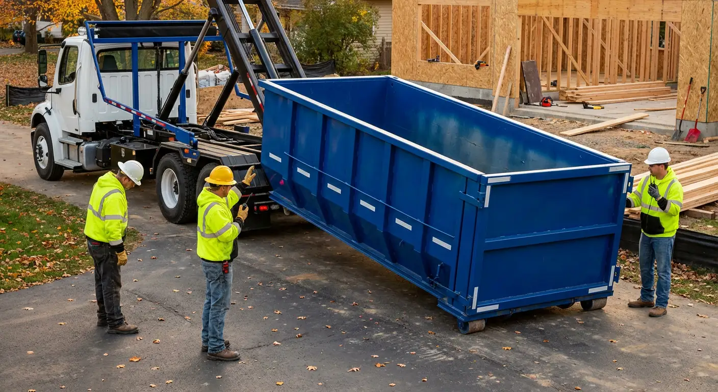 Construction dumpster delivery and waste management in Niceville, FL