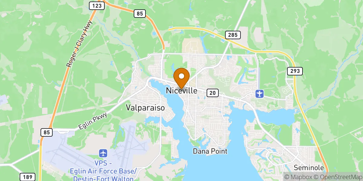  neighborhood map in Niceville, FL